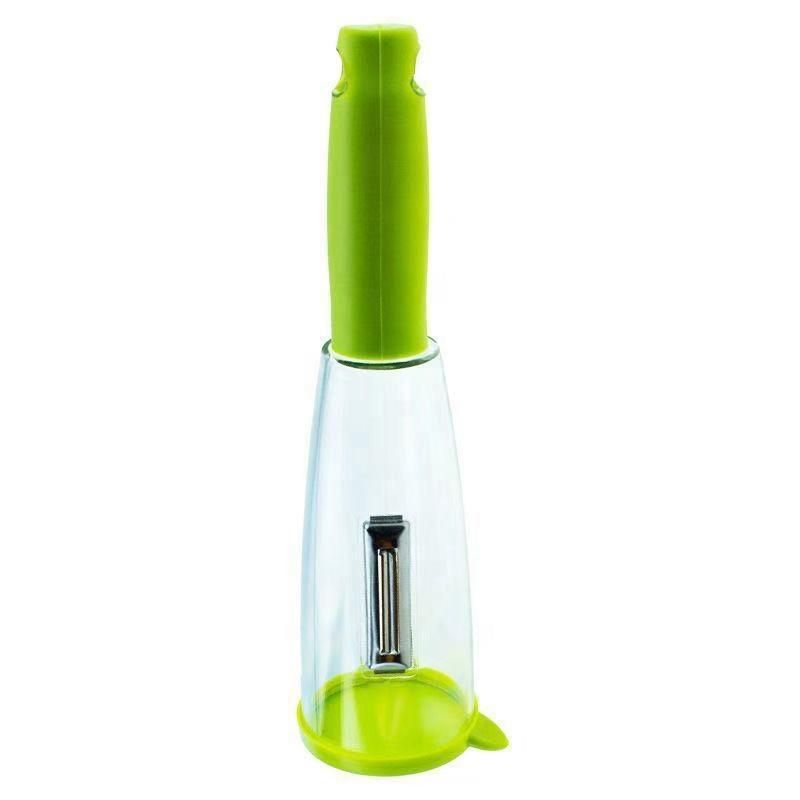 Peeler-Multifunction Kitchen Vegetable ,Fruit No Mess Peeler With Storage Container Roposo Clout