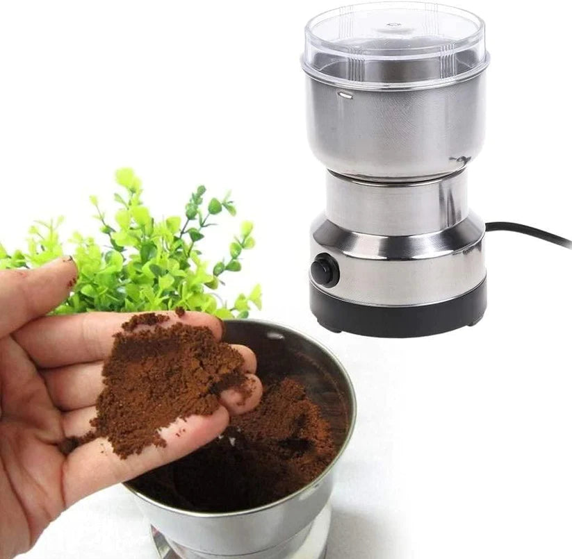 Nima Mixer/ Mini Electric Grinder Stainless Steel Bowl & Metal Blade The Fit Vitality
