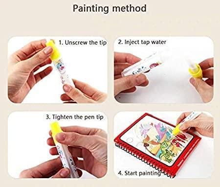 Reusable Magic Water Painting Book Roposo Clout