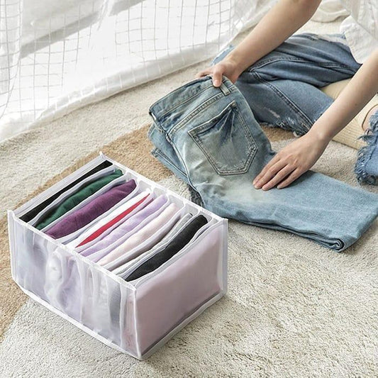 Multipurpose Large Capacity Compartment Storage Box Roposo Clout
