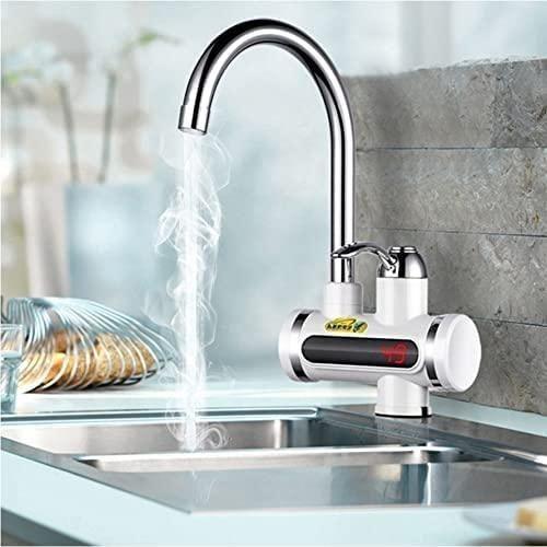 Electric Hot Water Heater Faucet Kitchen And Bathroom Heating Dispenser Tap Digital Temperature With Display Roposo Clout